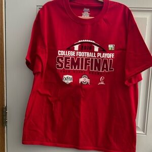 NWOT Ohio State Buckeyes 2016 Semifinal Playoff men’s Beefy XL tee shirt